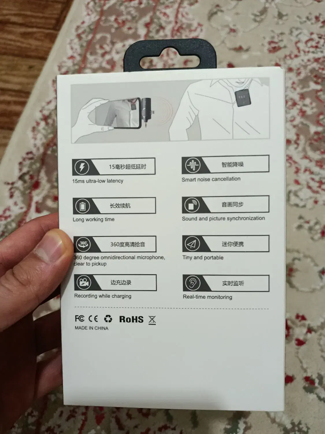 میکروفون یقه ای TX تک کاربره|دوربین عکاسی و فیلم‌برداری|ورامین, ورامین|دیوار