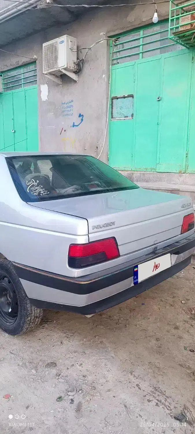 پژو 405مدل93بدون رنگ|خودرو سواری و وانت|کنارک, |دیوار