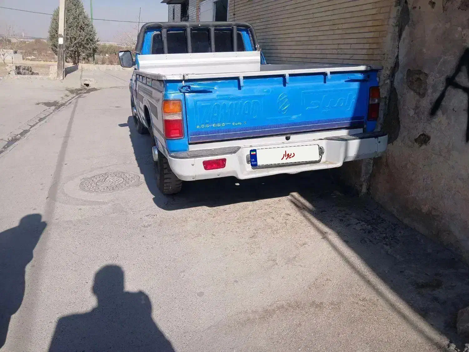 زامیاد بنزینی آبی 1401|خودرو سواری و وانت|لنجان, |دیوار