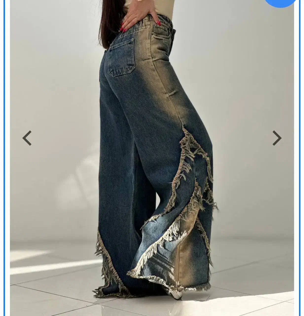 شلوار فول بگ دمپا ریش|لباس|ایلام, |دیوار