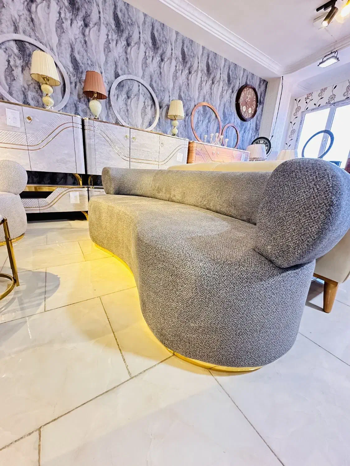 مبل حلقه ای زرین کالا|مبلمان خانگی و میز عسلی|یاسوج, |دیوار