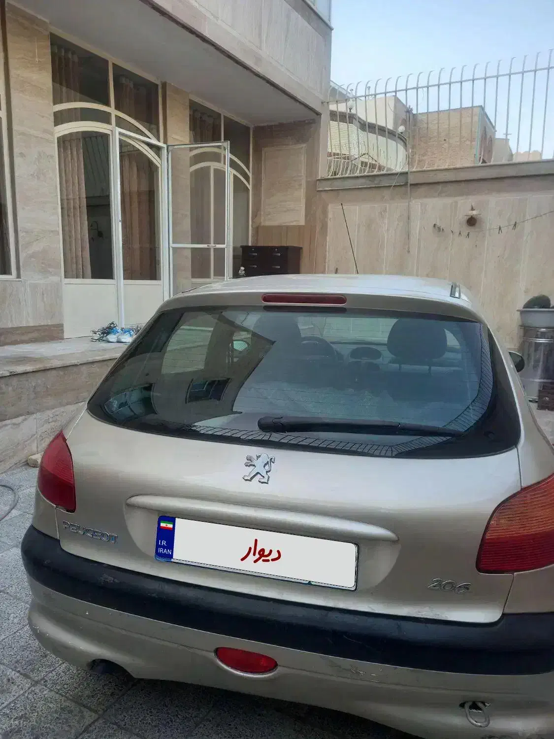 ۲۰۶ تیپ ۲ مدل ۸۳|خودرو سواری و وانت|اصفهان, خانه اصفهان|دیوار