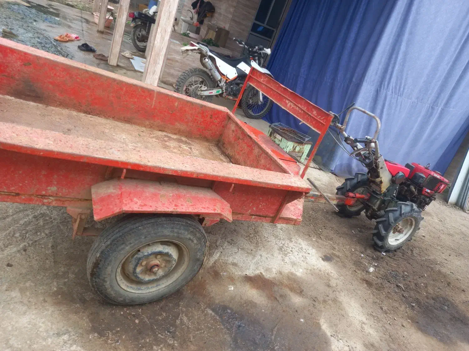 موتور بیجار کاری کوبوتا ۷|خودرو سنگین|رشت, لاکان شهر|دیوار