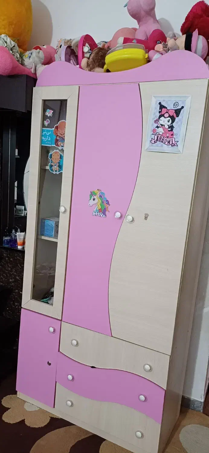 کمد نوجوان و کمد آرایشی و لباسی|جاکفشی، کمد، دراور|کازرون, |دیوار