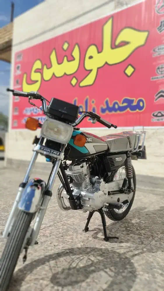 موتور ۱۲۵ تکتاز مشکی|موتورسیکلت|بندر امام خمینی, |دیوار