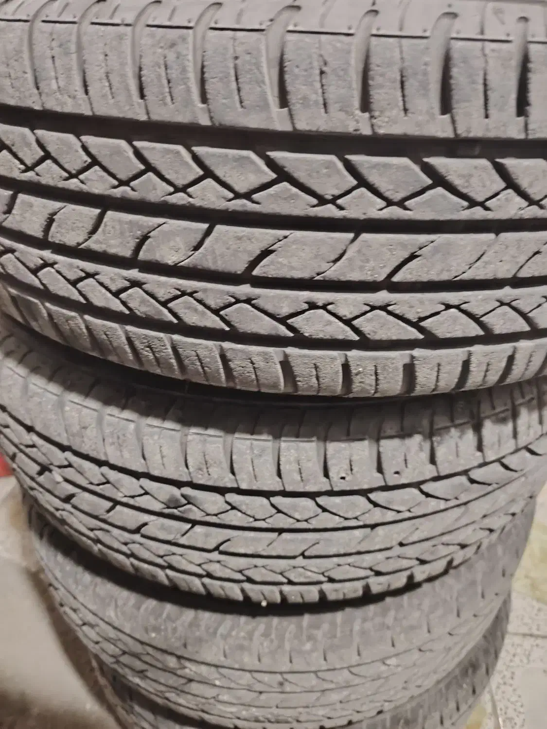 تایر 206 راناپلاس رینگ فولادی همراه قاپاق فابریکی|قطعات یدکی و لوازم جانبی|دهدشت, |دیوار