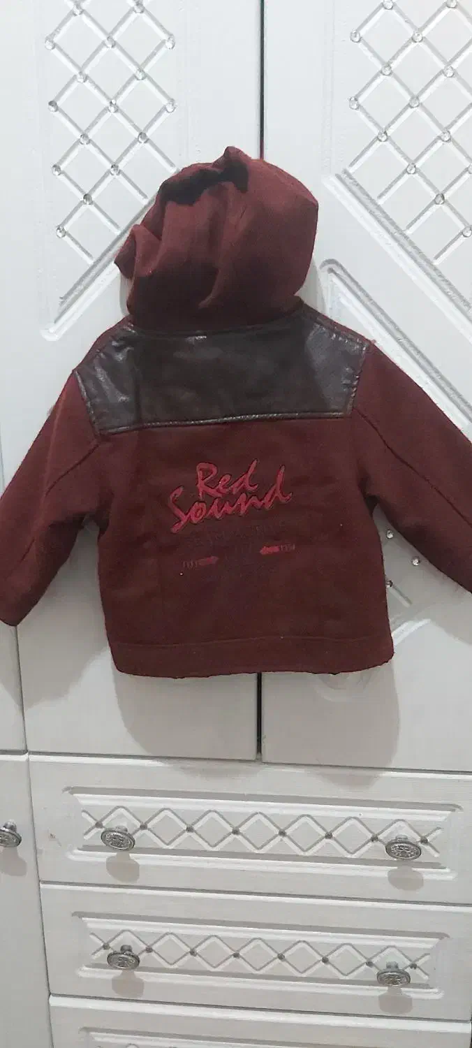 کاپشن پالتویی پسرانه|کفش و لباس بچه|بیرجند, |دیوار