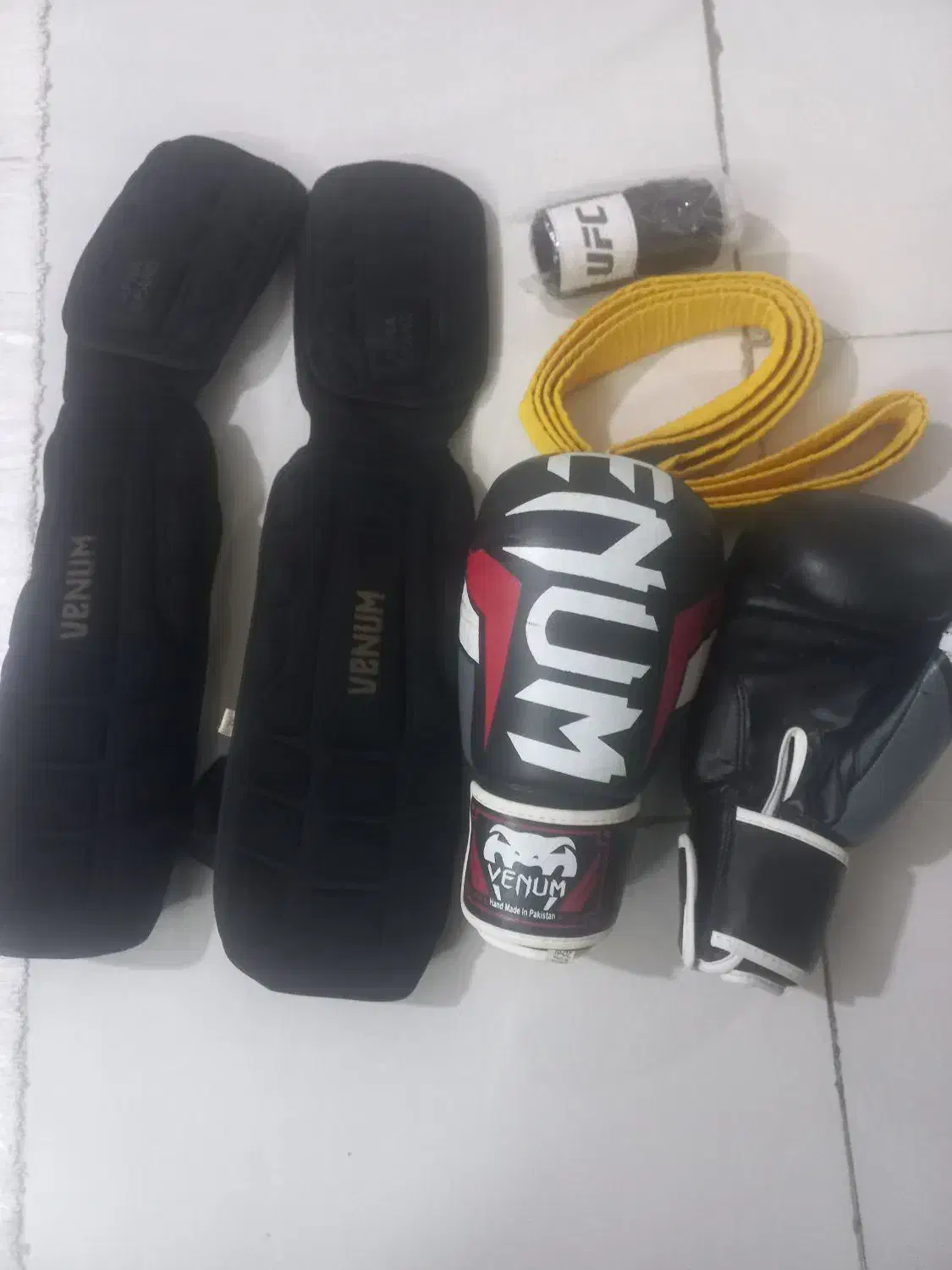 وسایل کامل کیک بوکس|تجهیزات ورزشی|مشهد, نوید|دیوار