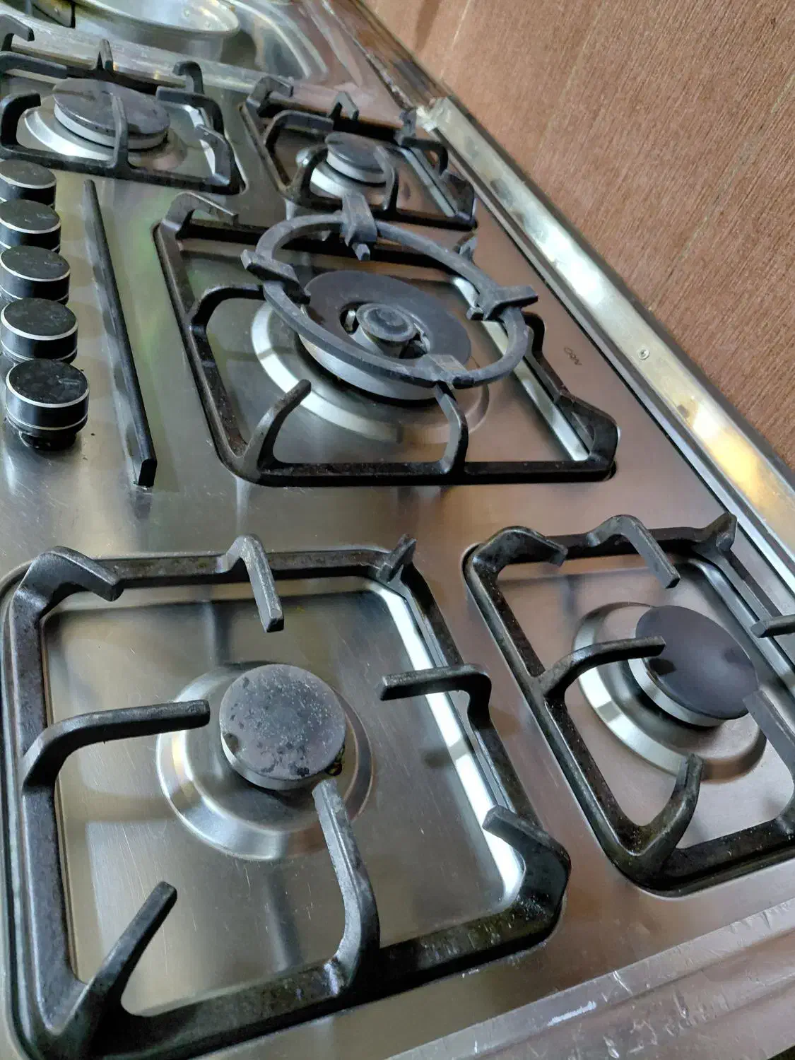 گازرومیزی استیل کن ایتالیایی تمیز|اجاق گاز و لوازم برقی پخت‌وپز|اصفهان, قائمیه|دیوار