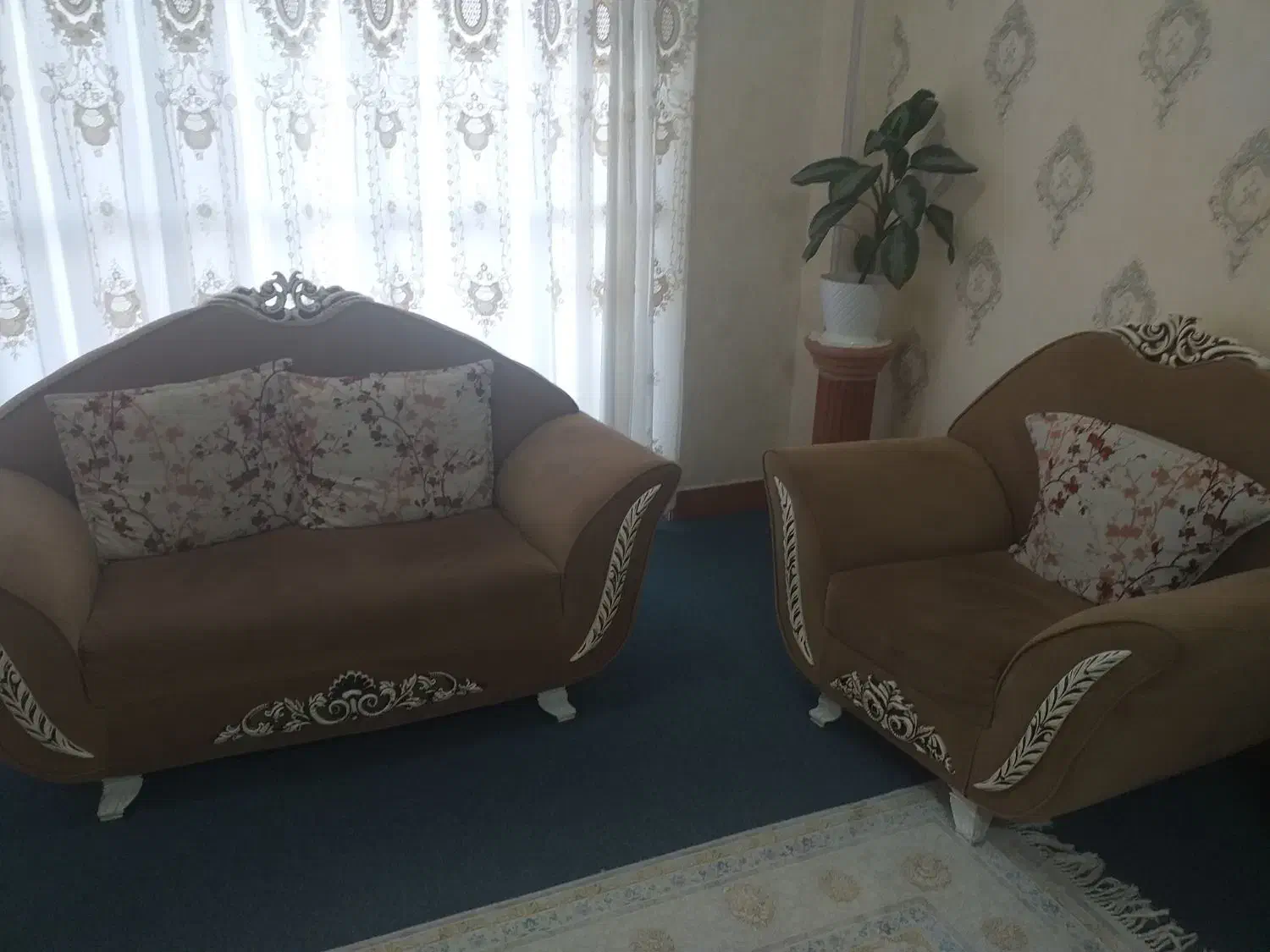 فروش مبل ۷ نفره|مبلمان خانگی و میز عسلی|رامسر, |دیوار