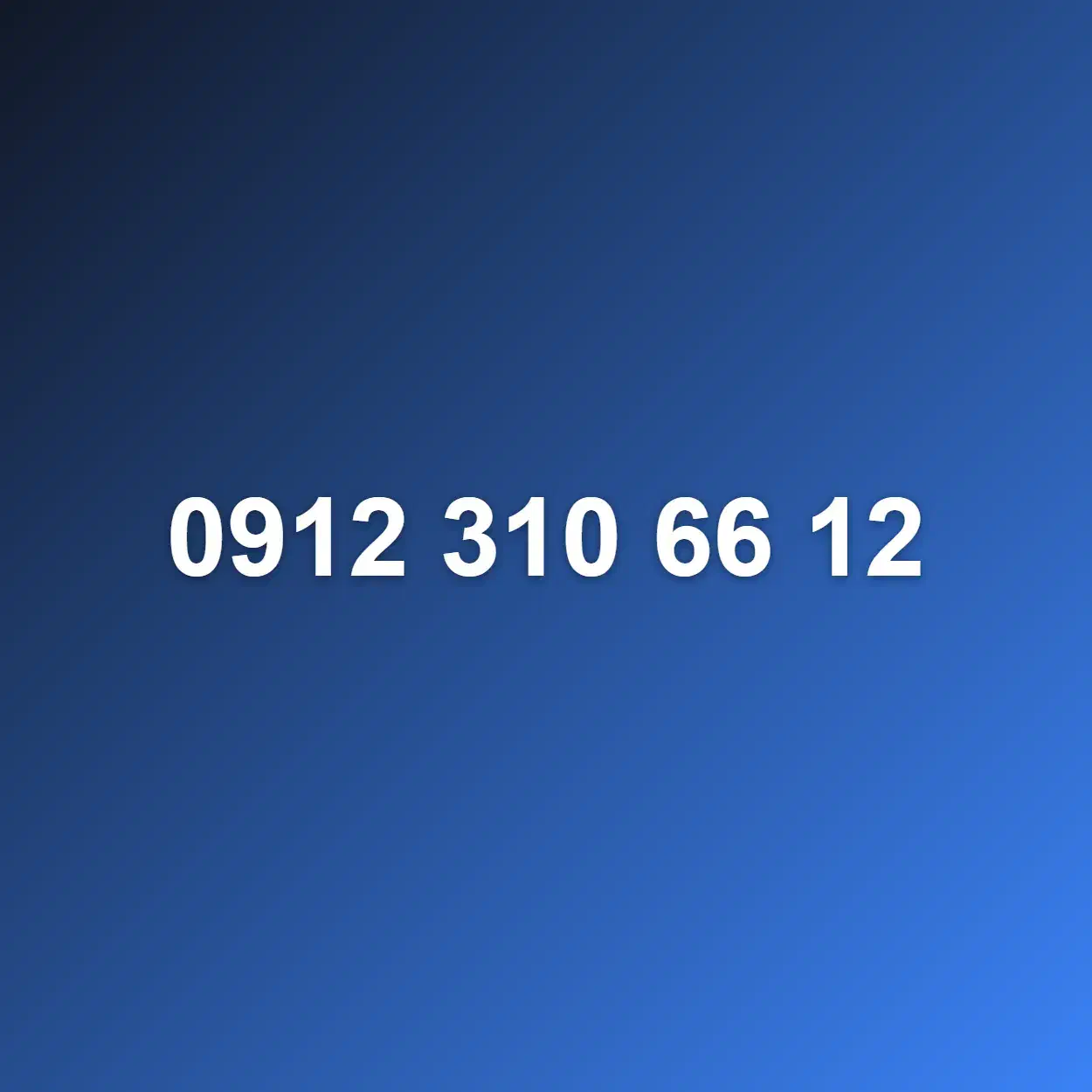 0912-310-66-12|سیم‌کارت|تهران, پاسداران|دیوار