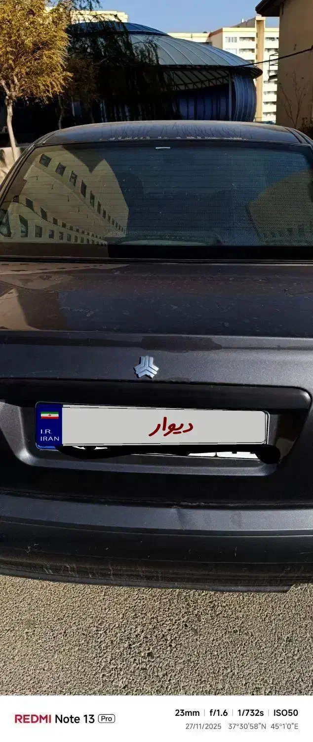 فروش تیبا ۱ مدل ۹۶ دوگانه کارخانه|خودرو سواری و وانت|ارومیه, |دیوار