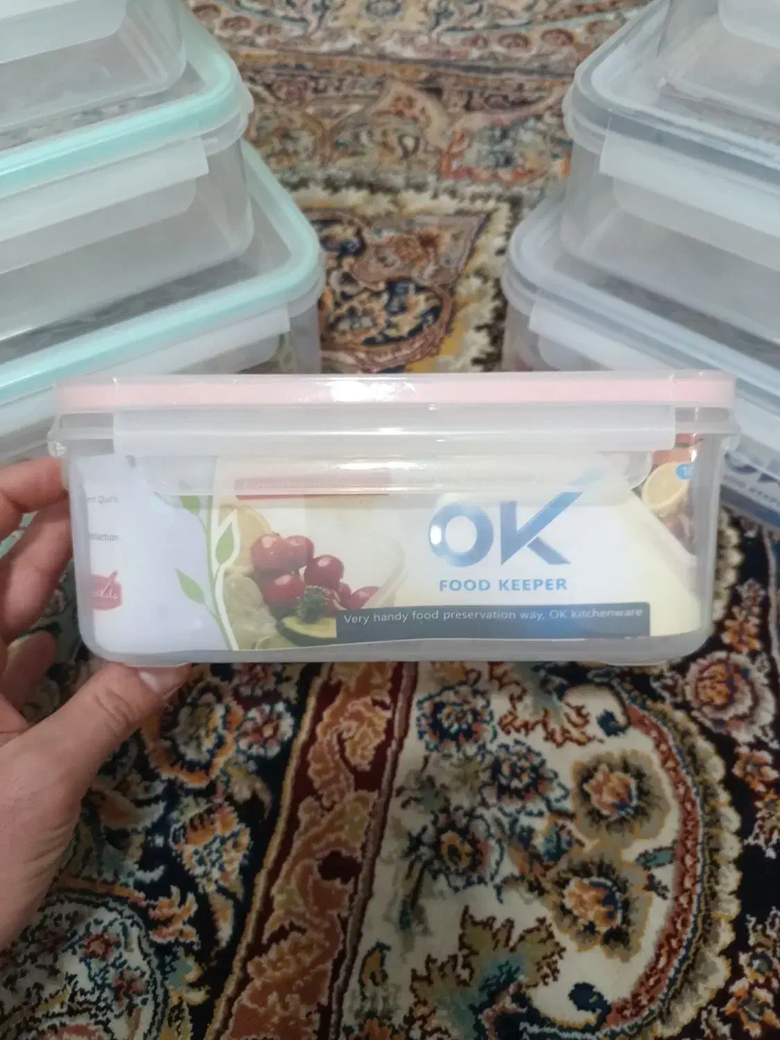 ظرف ok|ظروف نگهدارنده، پلاستیکی، یکبارمصرف|اراک, |دیوار