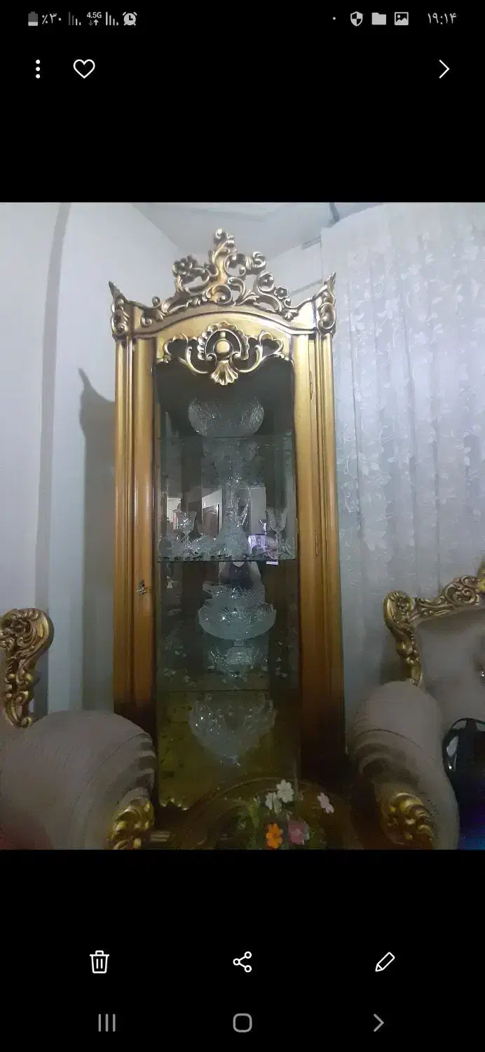 بوفه و اینه کنسول ۲ تومن|بوفه، ویترین، کنسول|تهران, فلاح|دیوار