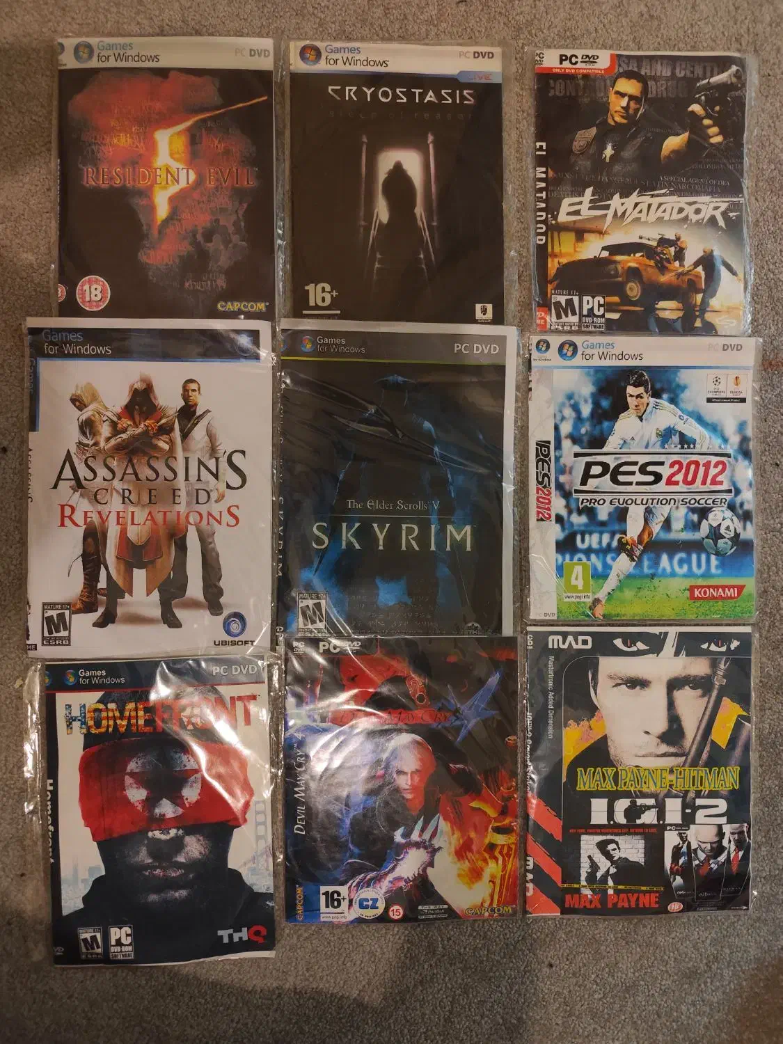 سی دی بازی کامپیوتر 124 عدد|کنسول، بازی ویدئویی و آنلاین|تهران, کیانشهر|دیوار