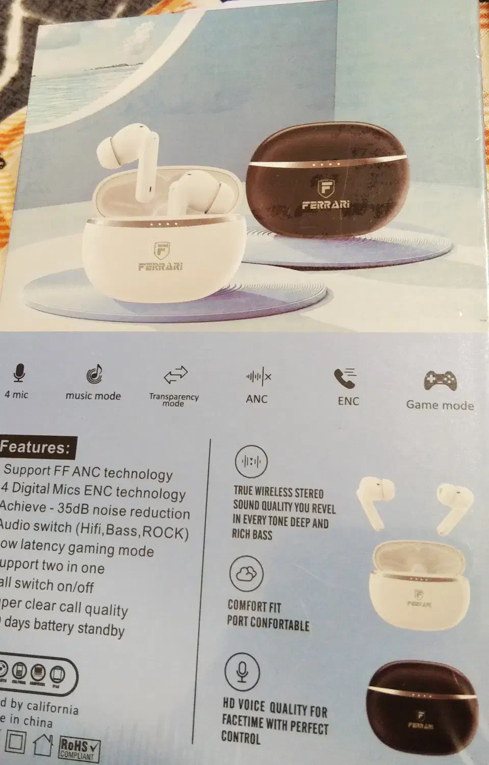 بلوتوث هدست فرارری طراحی کالیفرنیا x200|لوازم جانبی موبایل و تبلت|شیراز, معالی‌آباد|دیوار