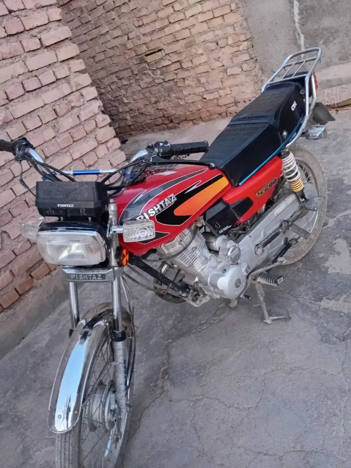 موتور ۱۲۵ پیشتاز|موتورسیکلت|میان ولایت, |دیوار