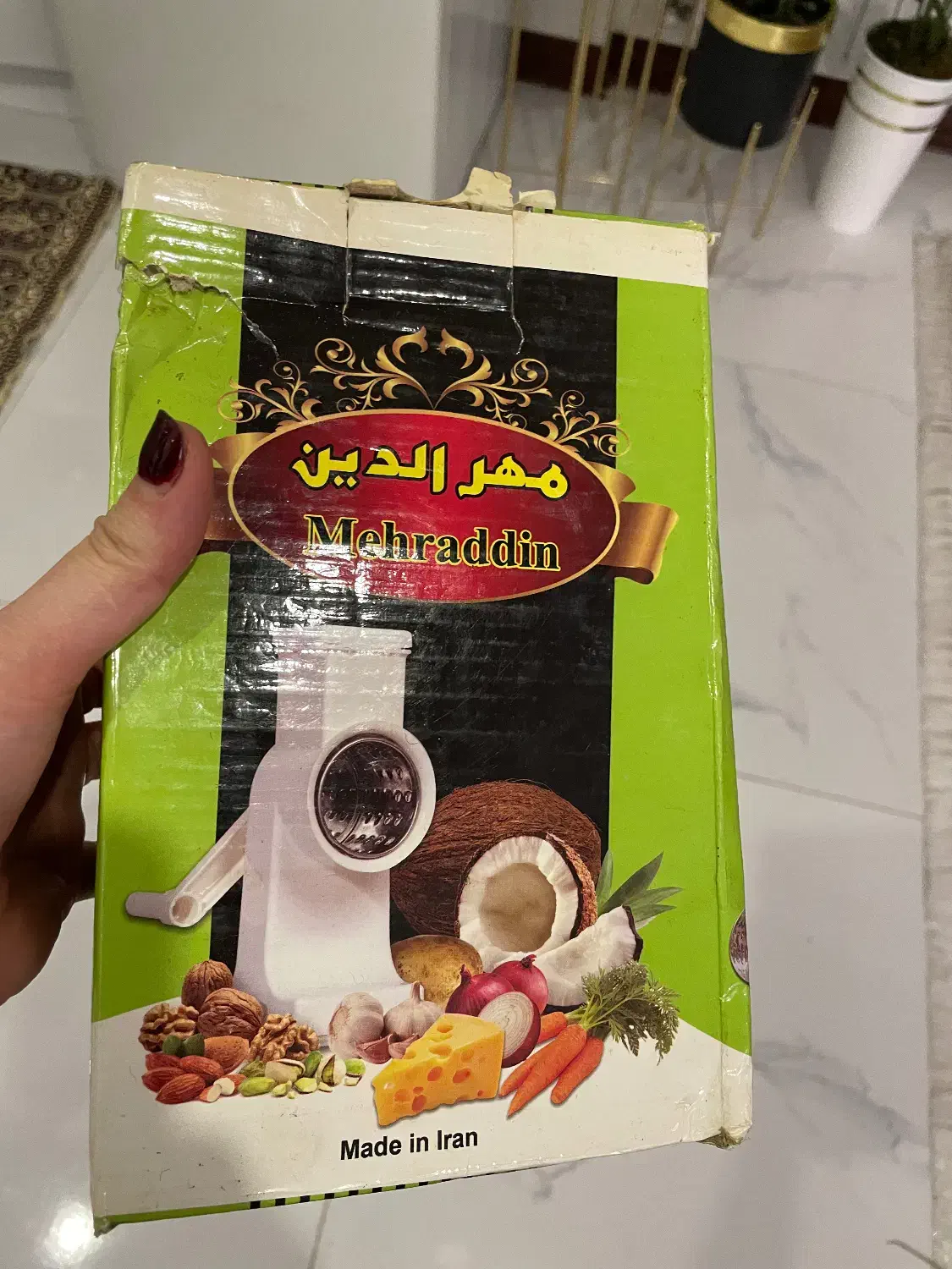 آبچکان رومیزی طلایی ،رنگ ثابت  و خرد کن رنده|آب‌چکان و نظم‌دهنده ظروف|تهران, کرمان|دیوار
