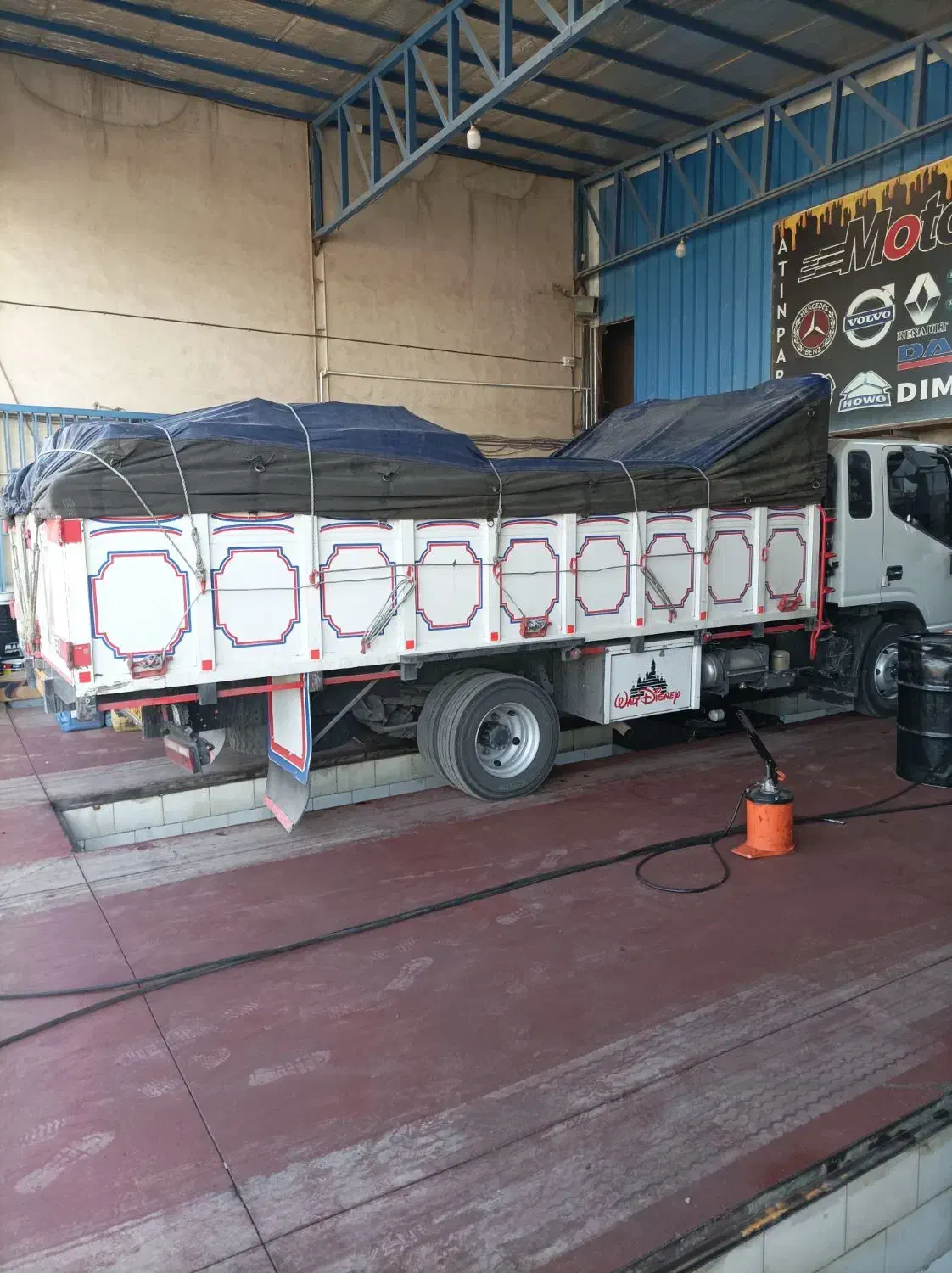 اتاق عقب کامیون جک 8 تن|قطعات یدکی و لوازم جانبی|کرمان, |دیوار