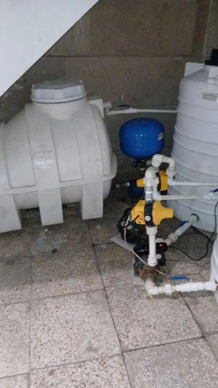 نصب پمپ و منبع اب  و تعمیر انواع پمپ اب در شهرری|خدمات پیشه و مهارت|ری, فیروزآبادی|دیوار