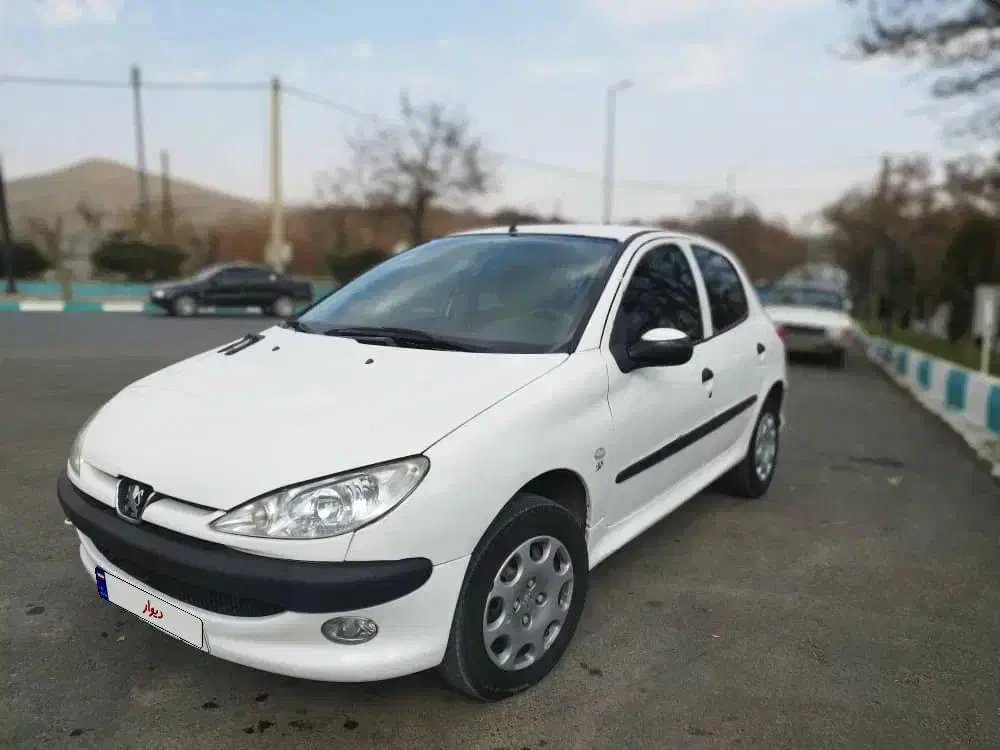 ۲۰۶سفید۸۸درحد تیپ ۲|خودرو سواری و وانت|بوکان, |دیوار