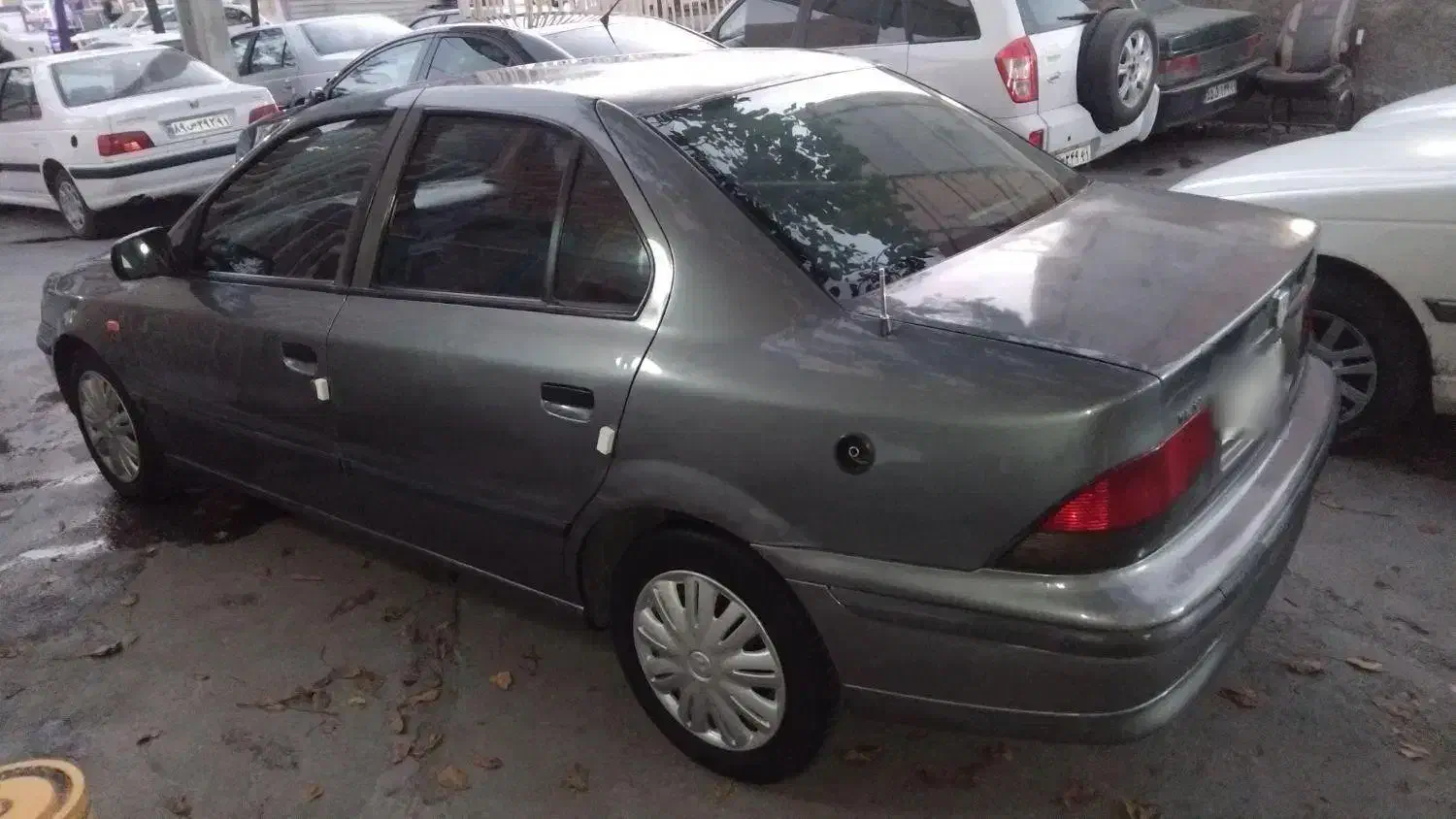 باسلام سمند ۸۵. دوگانه دستی دو چند لکه رنگ|خودرو سواری و وانت|مشگین شهر, |دیوار