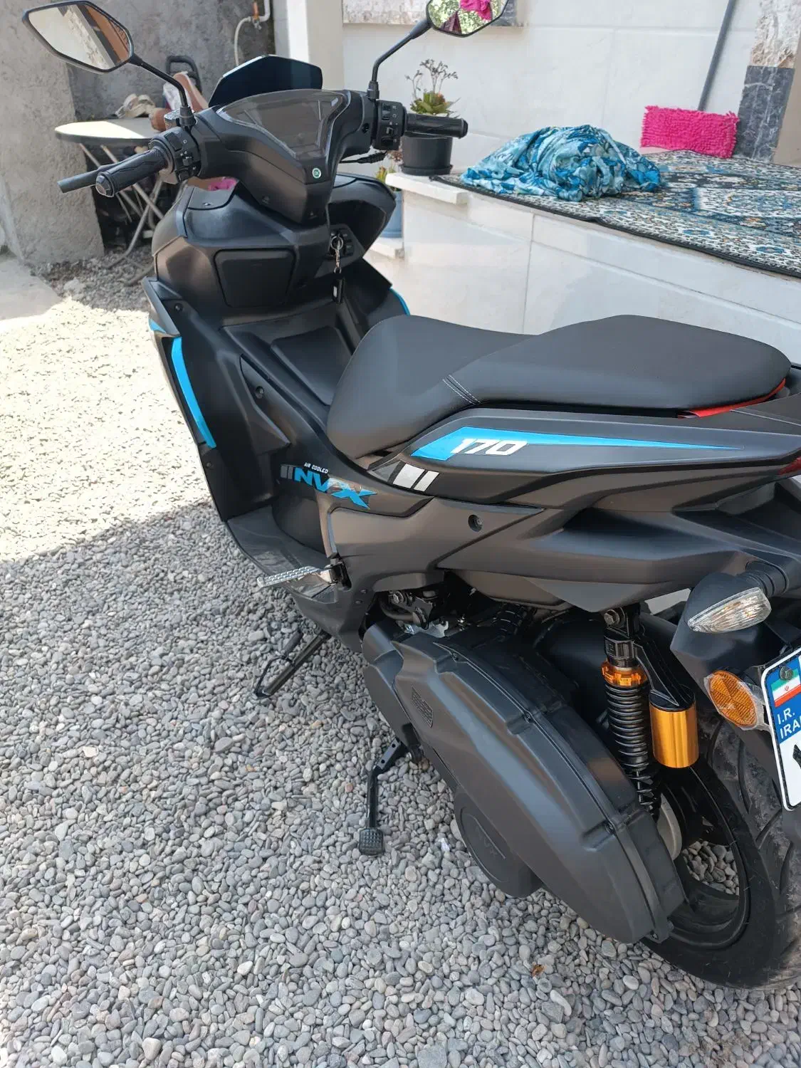 موتور 170 خشک|موتورسیکلت|رشت, جانبازان|دیوار