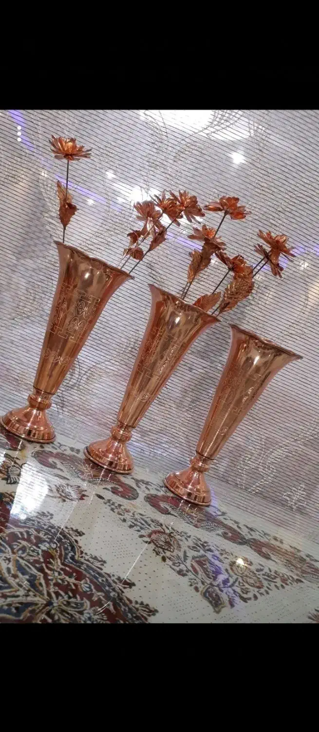 ظروف تزئینی ودکوری مسی به قیمت تولیدی|صنایع دستی و سایر لوازم تزئینی|مراغه, |دیوار