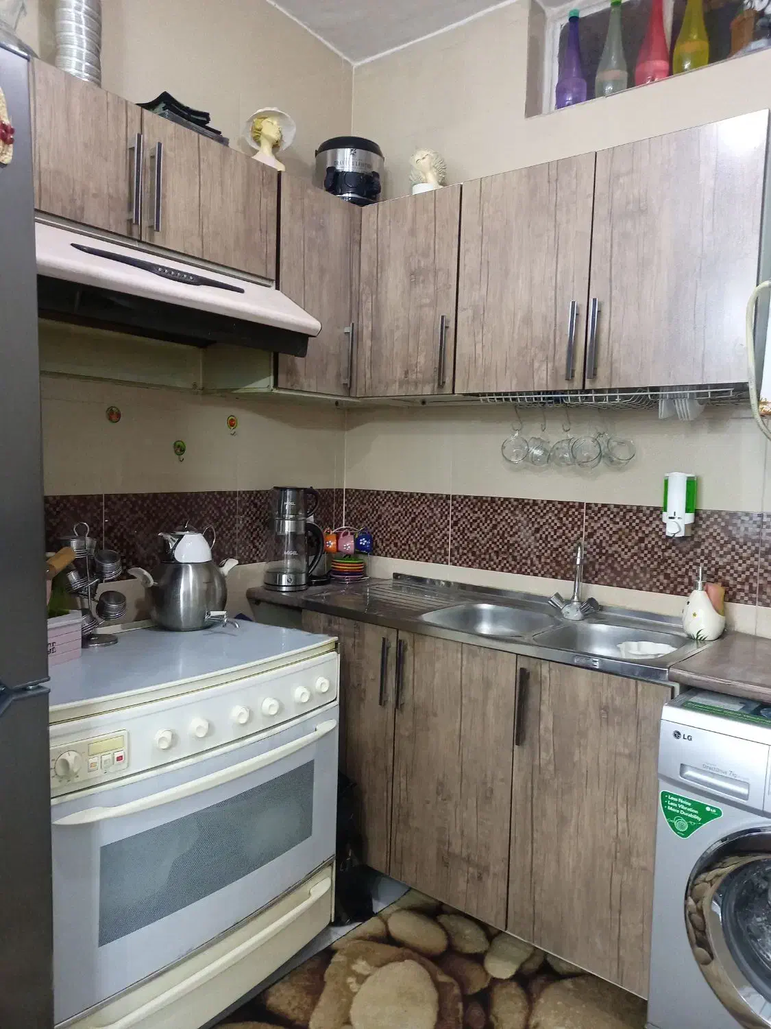 کابینت به همراه هود فروش فوری|جاکفشی، کمد، دراور|اصفهان, شیخ طوسی|دیوار