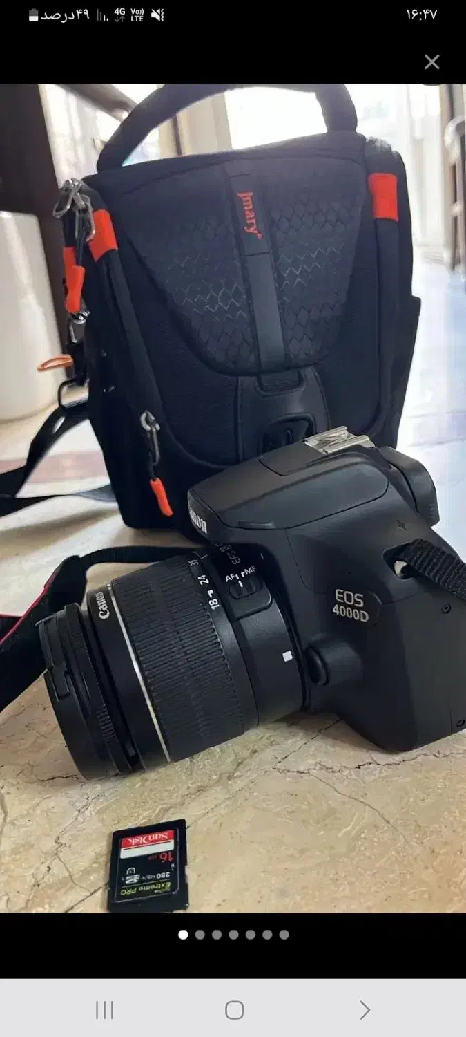 دوربین کنون d4000|دوربین عکاسی و فیلمبرداری|همدان, |دیوار