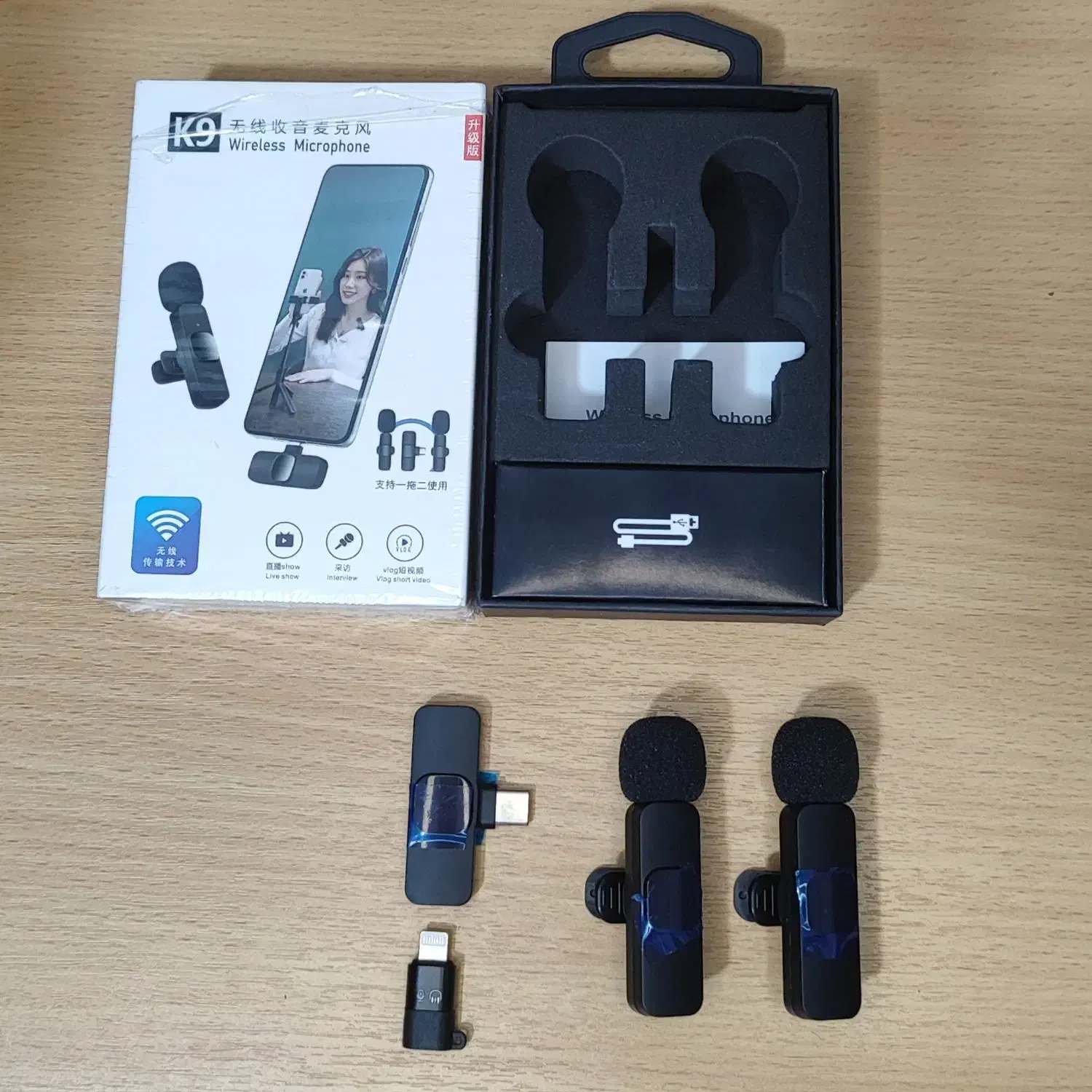 میکروفن یقه ای بیسیم مدلk8 و k9 رومیزی ایرپاد ...|لوازم جانبی موبایل و تبلت|تهران, مینای شمالی (مخبر)|دیوار