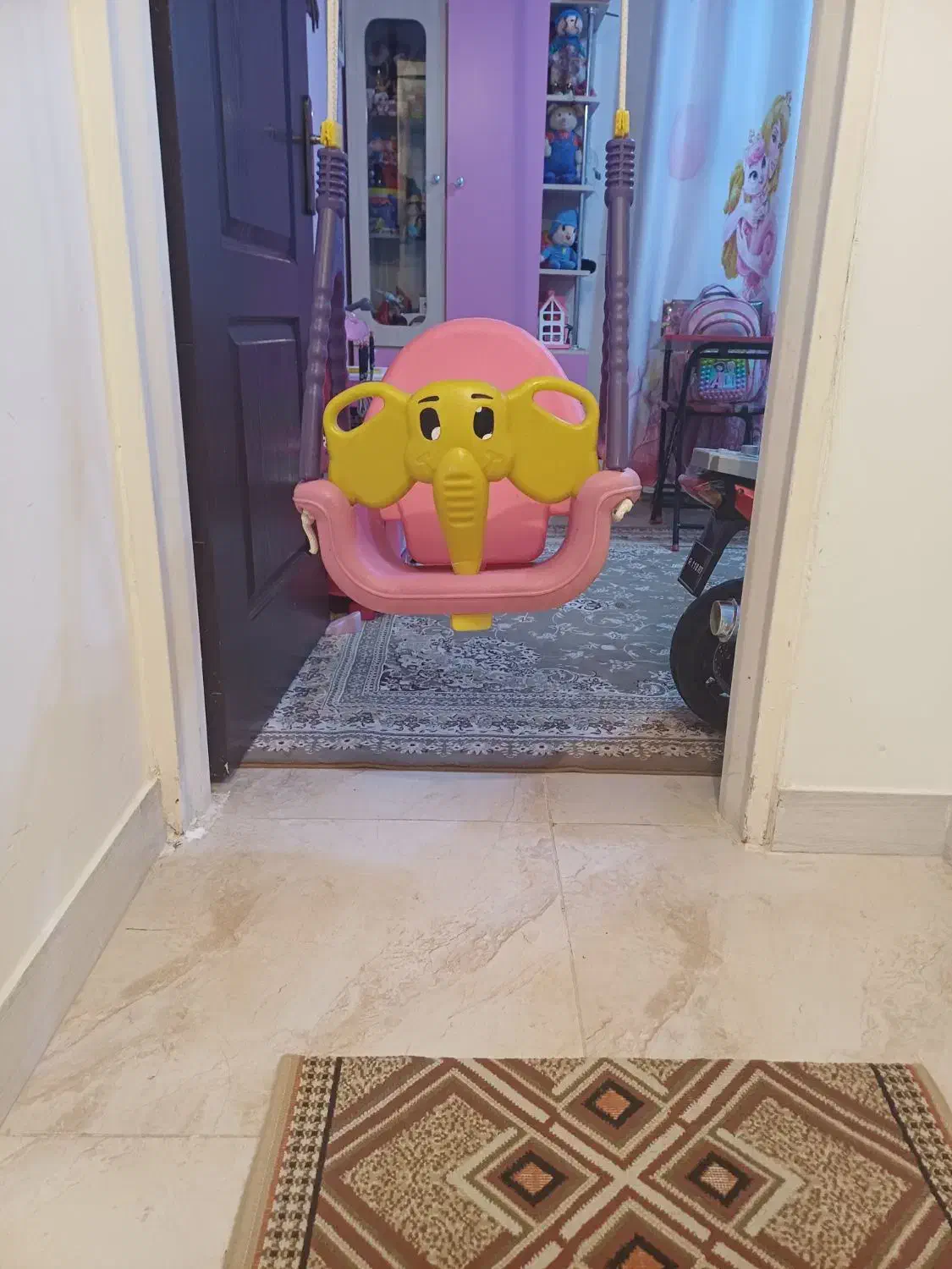 تاب اسباب بازی کودک کاملا سالم در حد نو|اسباب‌بازی بچه|پرند, فاز ۵|دیوار