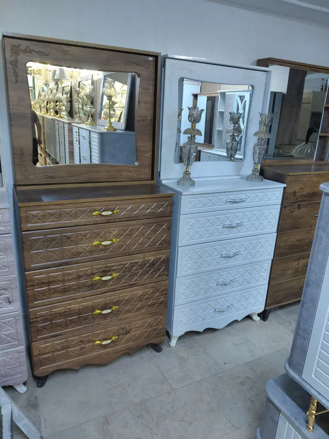 تولید دراور با آینه ریلی|جاکفشی، کمد، دراور|قزوین, |دیوار