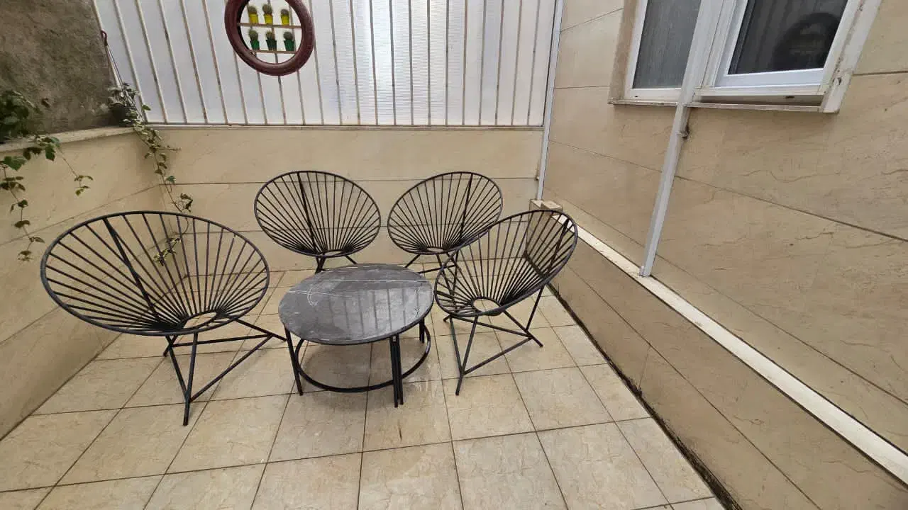 میز و صندلی فلزی|میز و صندلی غذاخوری|اسلامشهر, شهرک سعیدیه|دیوار