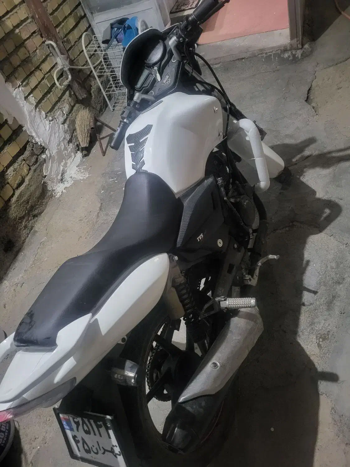 موتور آپاچی180مزایده|موتورسیکلت|دیواندره, |دیوار