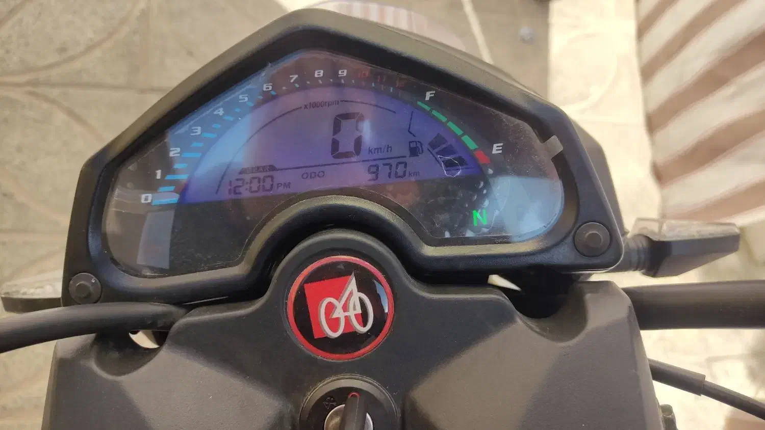 موتور ۱۵۰ ایران دوچرخ صفر|موتورسیکلت|مبارکه, |دیوار