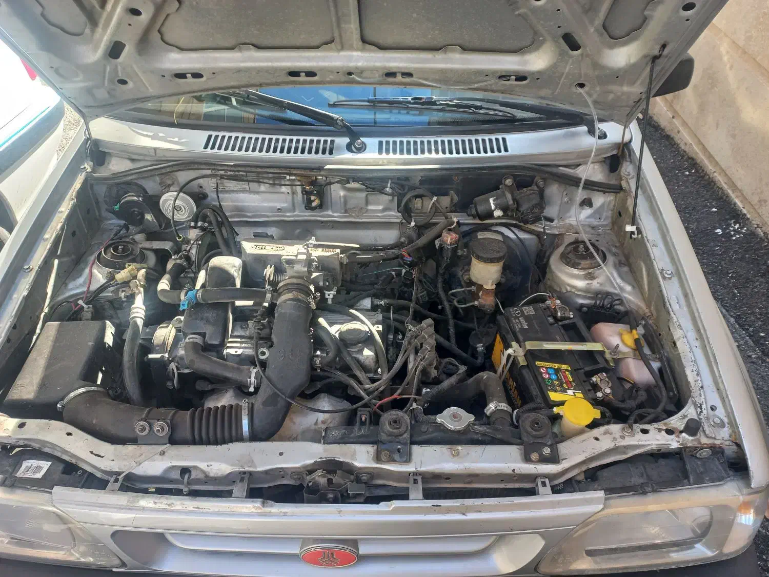 پراید صبا مدل ۸۶ اتاق عوض ۹۵دوگانه|خودرو سواری و وانت|کرمانشاه, |دیوار