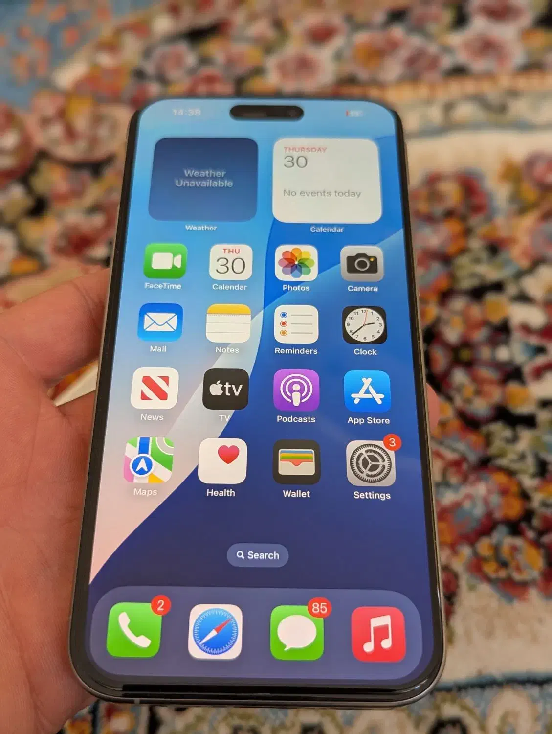 آیفون ۱۵ پرومکس ۵۱۲ گیگ|موبایل|تهران, ایرانشهر|دیوار