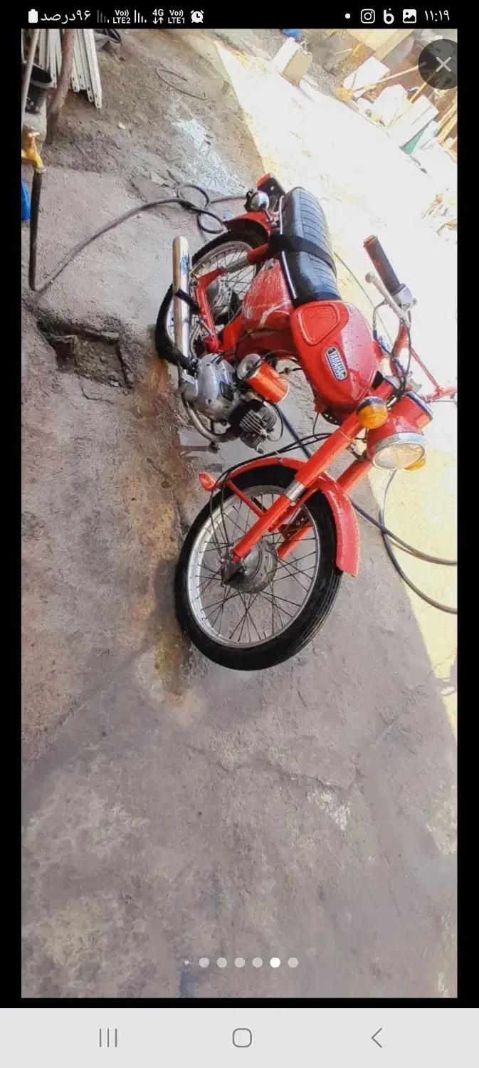 موتور یاماها دنده قورباغه 80|موتورسیکلت|هشتگرد, تهران دشت|دیوار