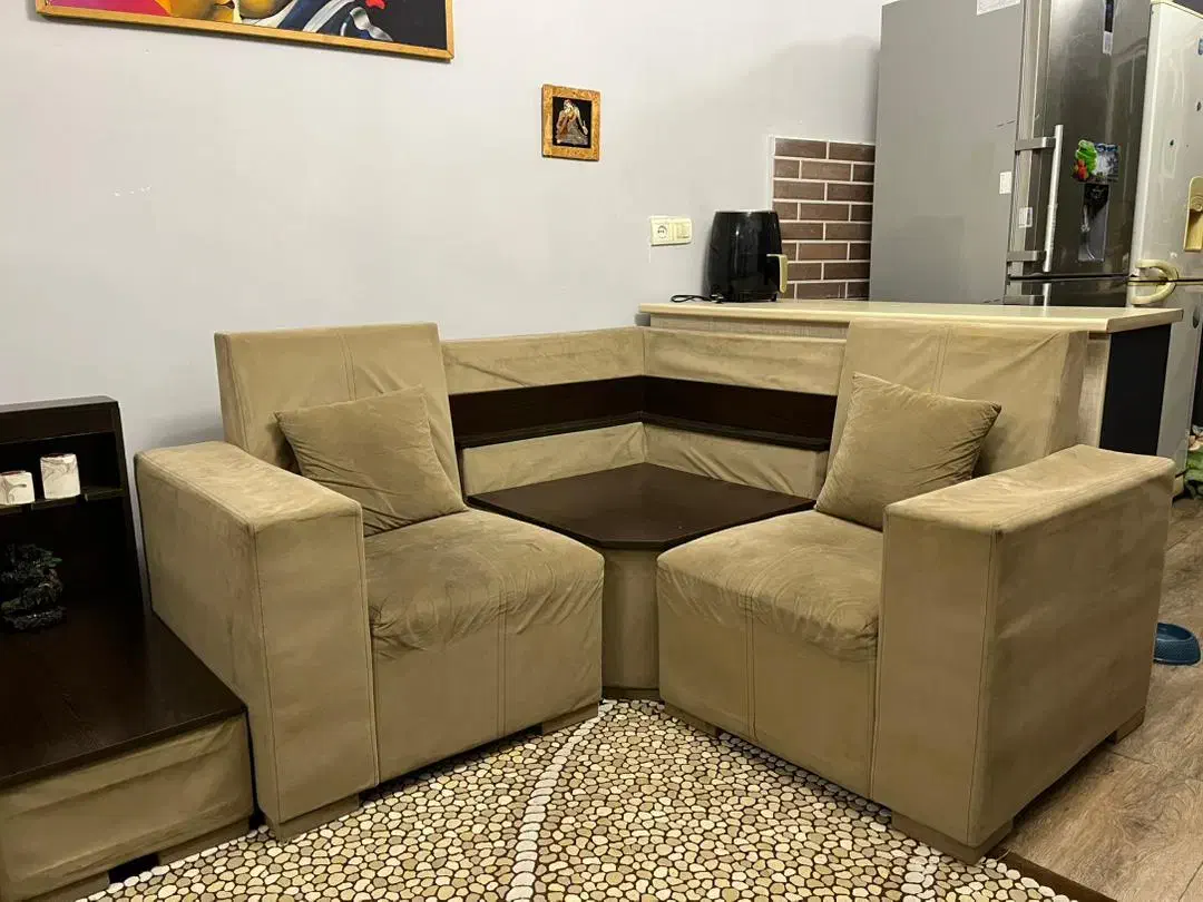 مبل ال|مبلمان خانگی و میز عسلی|رشت, یخسازی|دیوار