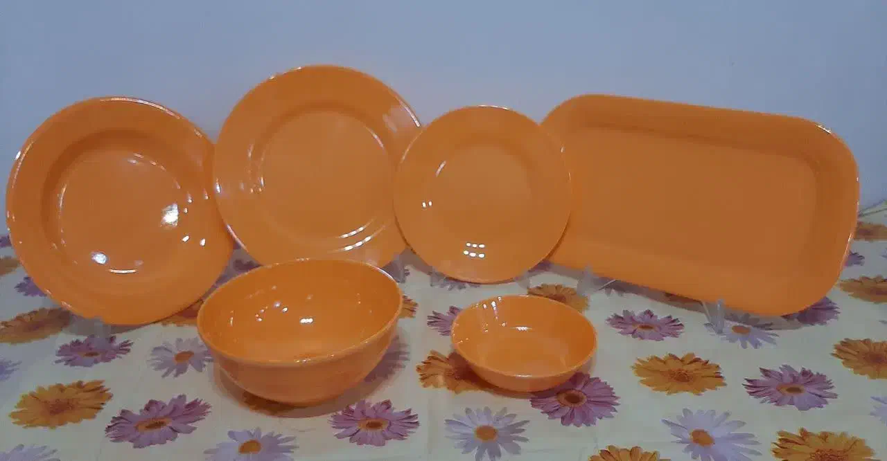 ملامین رنگی نشکن سرویس و فله|ظروف سرو و پذیرایی|مشهد, سجادیه|دیوار