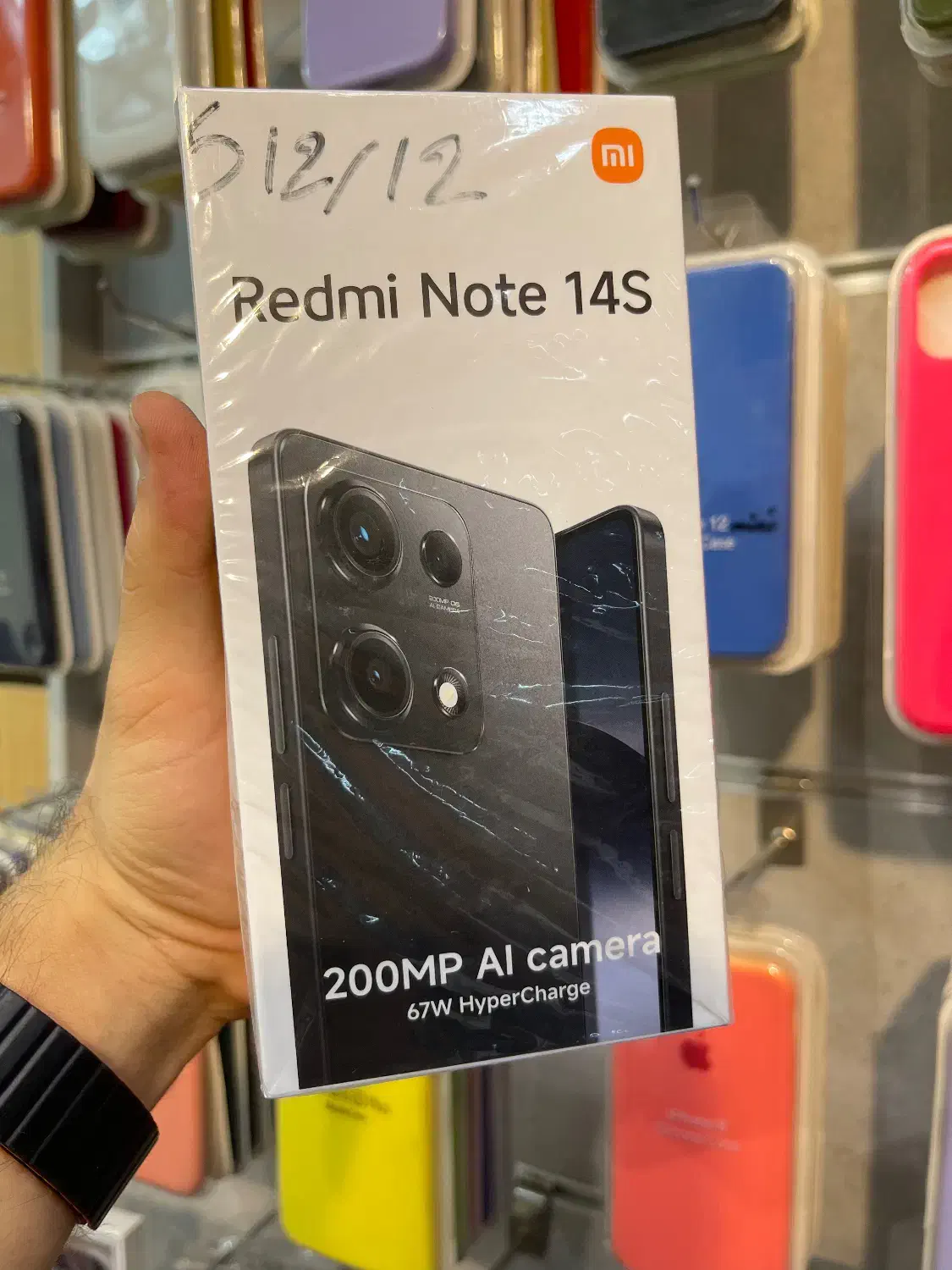 گوشی شیائومیRedmiNote 14S 512G Ram12مشکی دوسیم|موبایل|قزوین, |دیوار