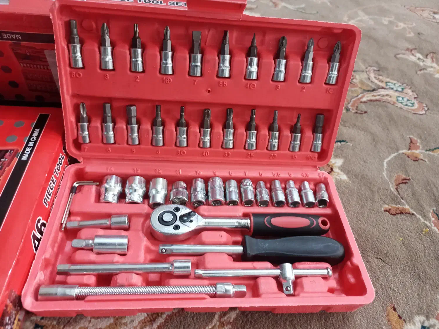 جعبه بوکس 46 تایی تعداد محدود|ابزارآلات|مشهد, رده|دیوار