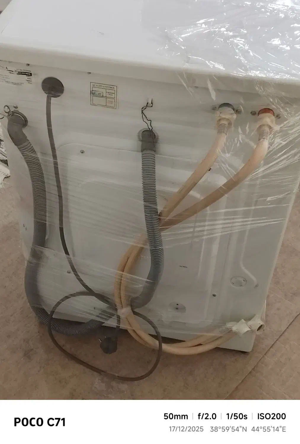 قیمت 35میلیون پای معاله تخفیف میدم|ماشین لباسشویی و خشککن لباس|ماکو, |دیوار