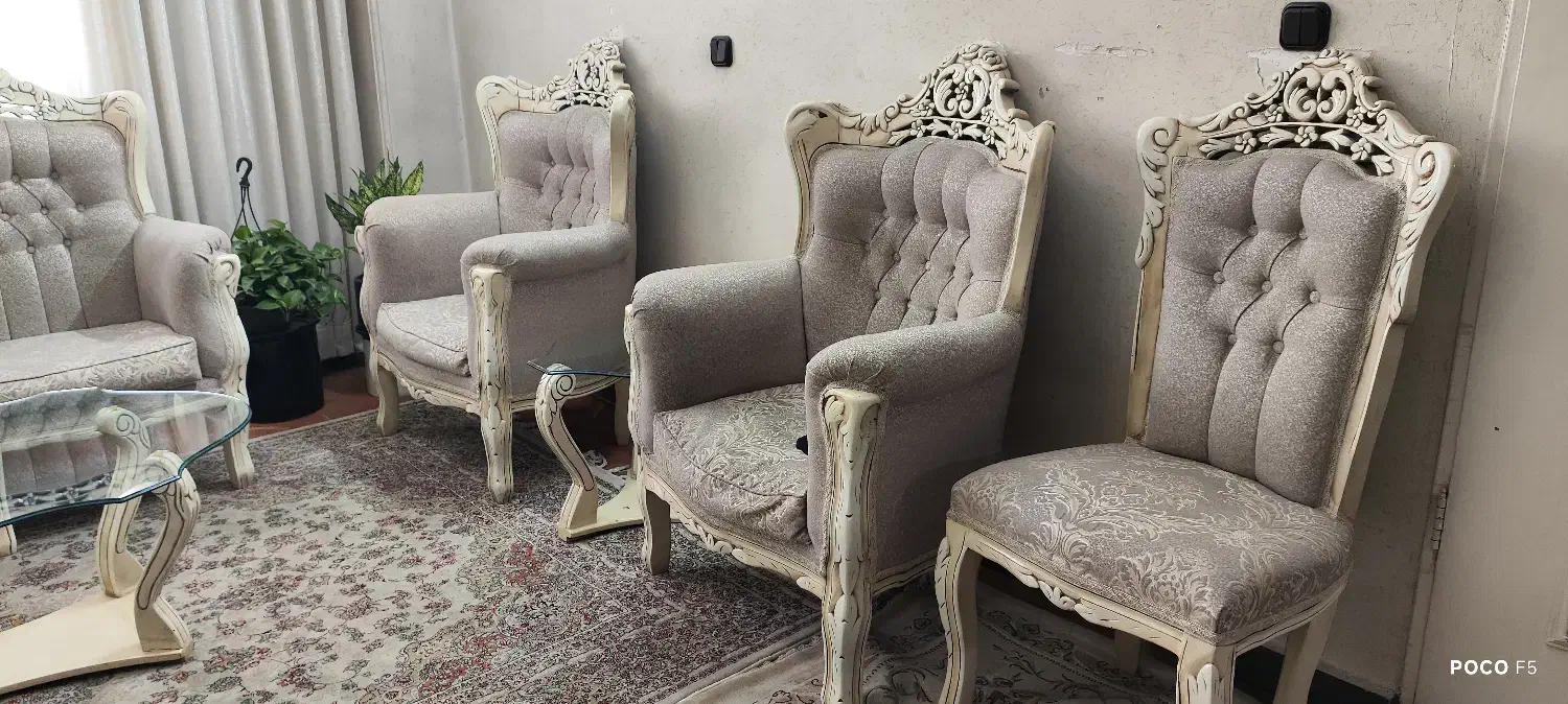مبل استیل 9نفره|مبلمان خانگی و میز عسلی|تهران, شهرک بعثت|دیوار