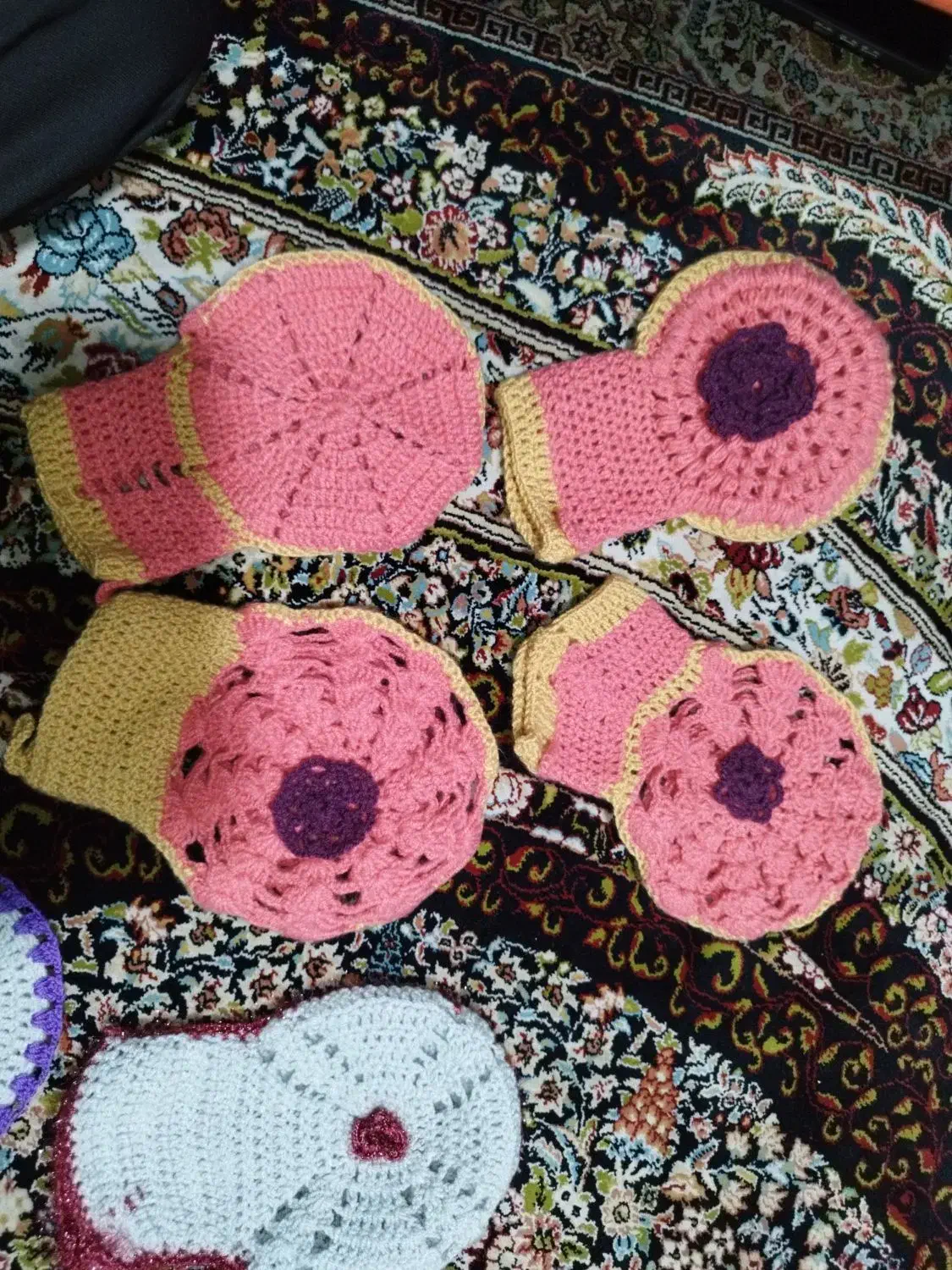 لیف و اسکاج بافتنی|لوازم خیاطی و بافتنی|خوانسار, |دیوار