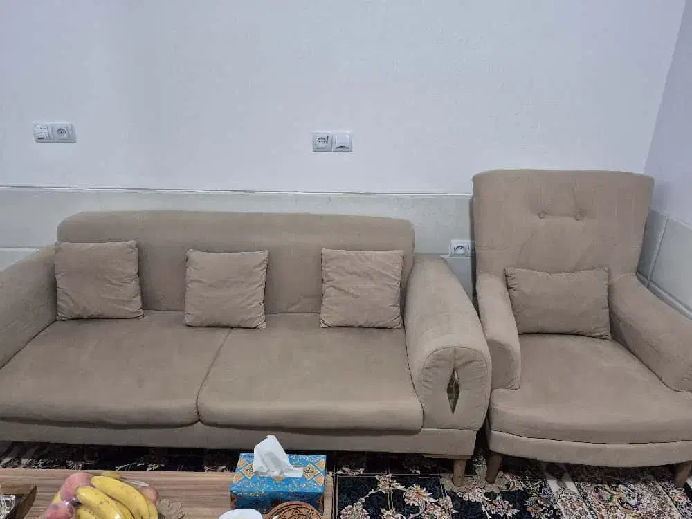 مبل ۷نفره|مبلمان خانگی و میز عسلی|مرودشت, ثبت احوال|دیوار