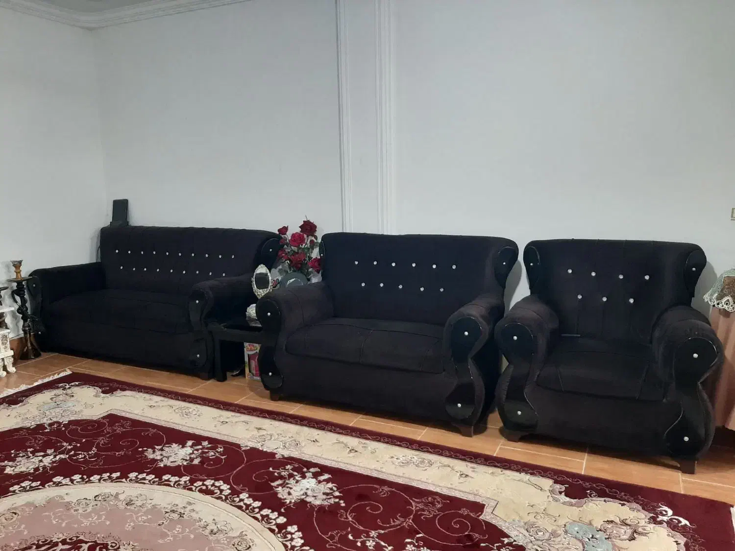 یک سرویس مبل ۷نفره|مبلمان خانگی و میز عسلی|کردکوی, |دیوار