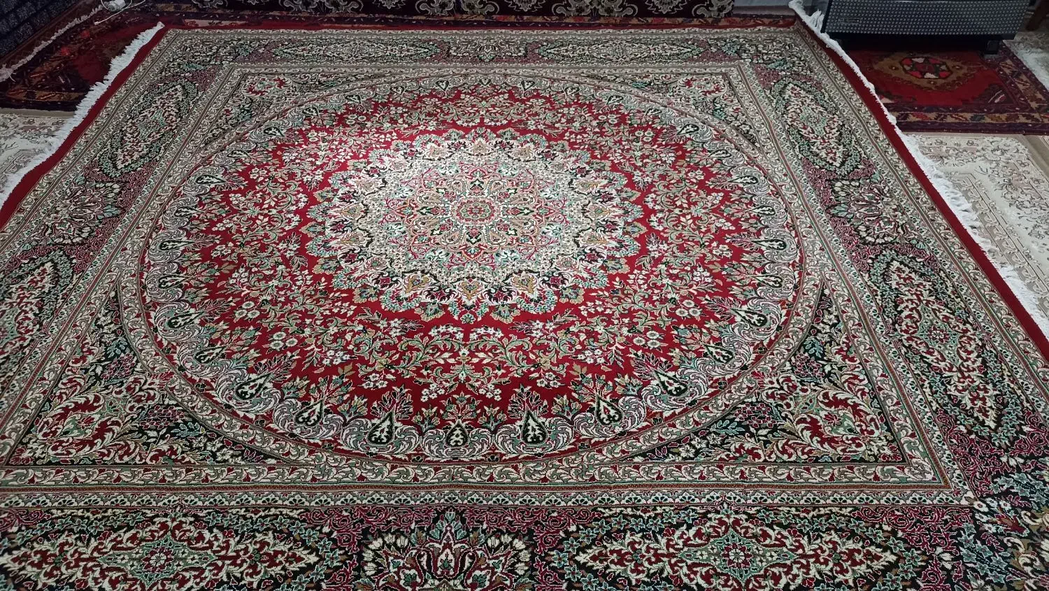 فرش ۹ متری|فرش|تبریز, |دیوار