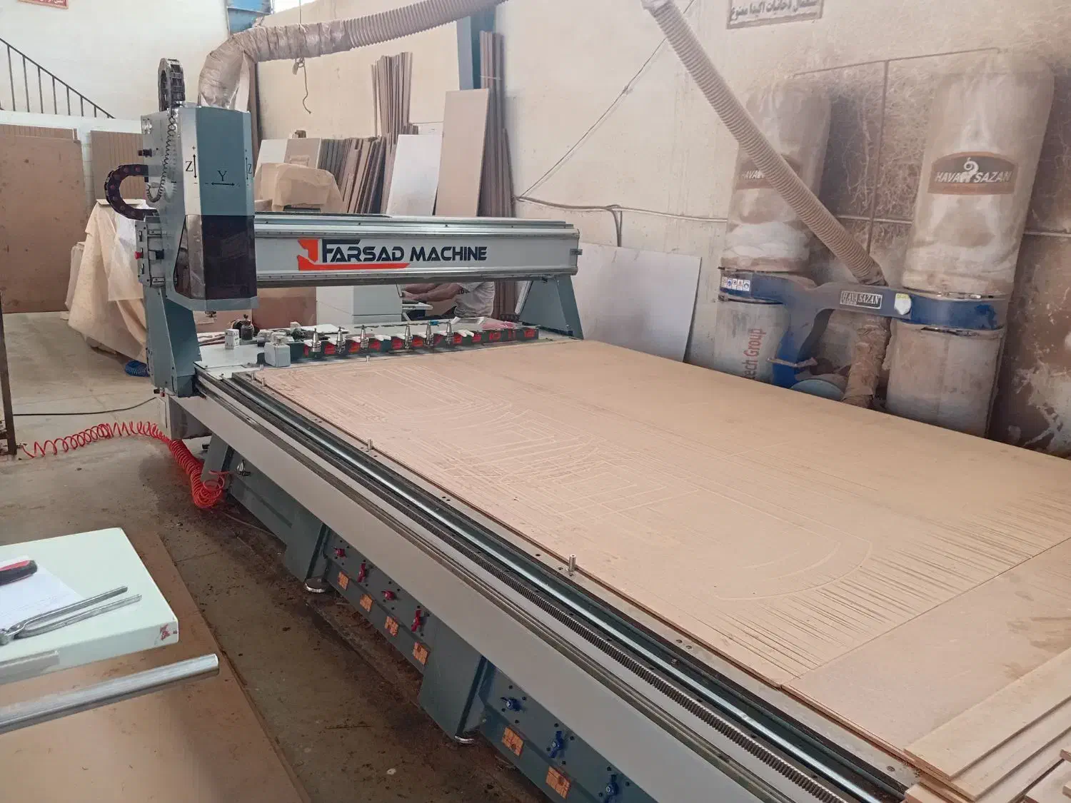 فروش دستگاهcncفرساد|ماشین‌آلات صنعتی|کرمانشاه, |دیوار